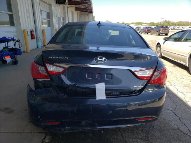 5NPEC4AC7DH627347 - 2013 HYUNDAI SONATA SE BLUE photo 6