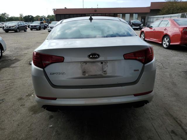 5XXGM4A73CG017982 - 2012 KIA OPTIMA LX SILVER photo 6