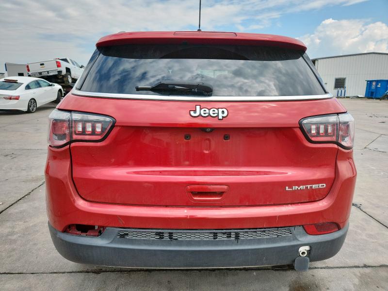 3C4NJCCB5KT660087 - 2019 JEEP COMPASS LIMITED Qırmızı foto 6