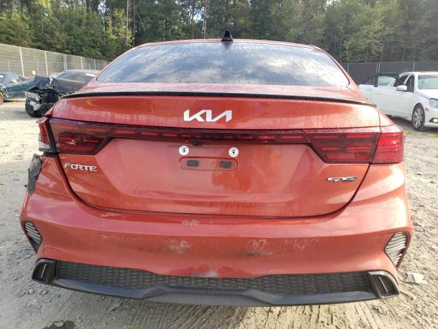 3KPF54AD4NE438572 - 2022 KIA FORTE GT LINE ORANGE photo 6