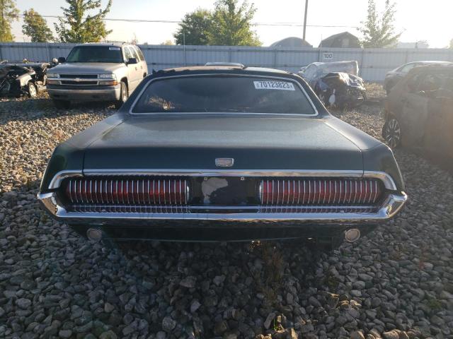 8F91C542636 - 1968 MERCURY COUGAR GREEN photo 6