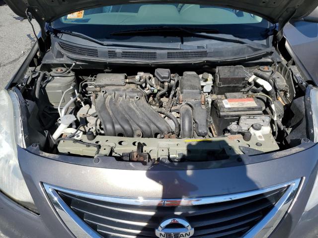 3N1CN7AP1CL892658 - 2012 NISSAN VERSA S GRAY photo 11