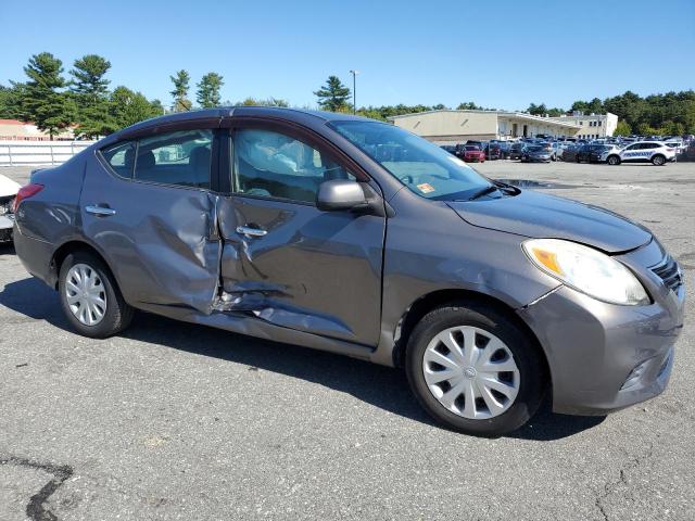 3N1CN7AP1CL892658 - 2012 NISSAN VERSA S GRAY photo 4