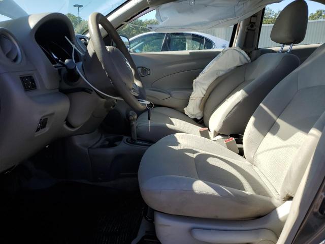 3N1CN7AP1CL892658 - 2012 NISSAN VERSA S GRAY photo 7