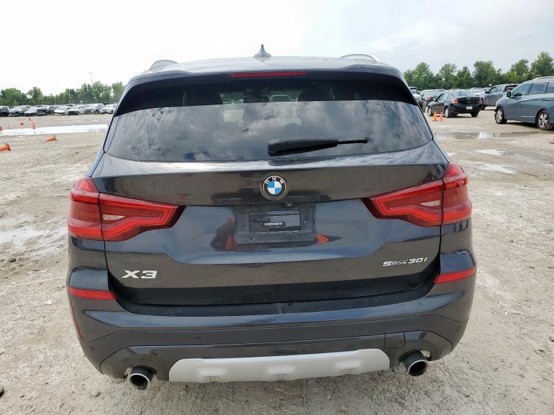 5UXTY3C05M9G65773 - 2021 BMW X3 SDRIVE30I GRAY photo 6