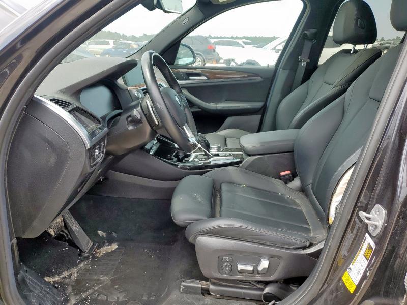 5UXTY3C05M9G65773 - 2021 BMW X3 SDRIVE30I GRAY photo 7