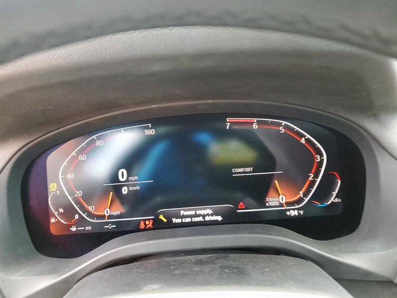 5UXTY3C05M9G65773 - 2021 BMW X3 SDRIVE30I GRAY photo 9