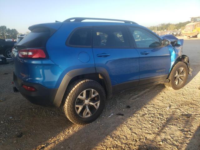 1C4PJMBS3HW636230 - 2017 JEEP CHEROKEE TRAILHAWK BLUE photo 3
