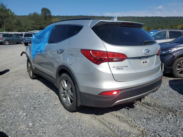 5XYZUDLA0EG195431 - 2014 HYUNDAI SANTA FE S SILVER photo 2