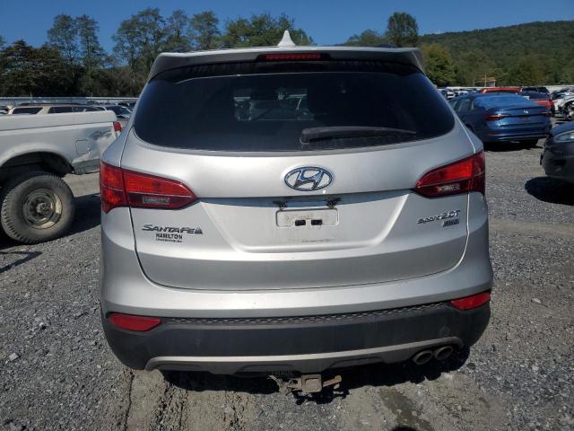 5XYZUDLA0EG195431 - 2014 HYUNDAI SANTA FE S SILVER photo 6