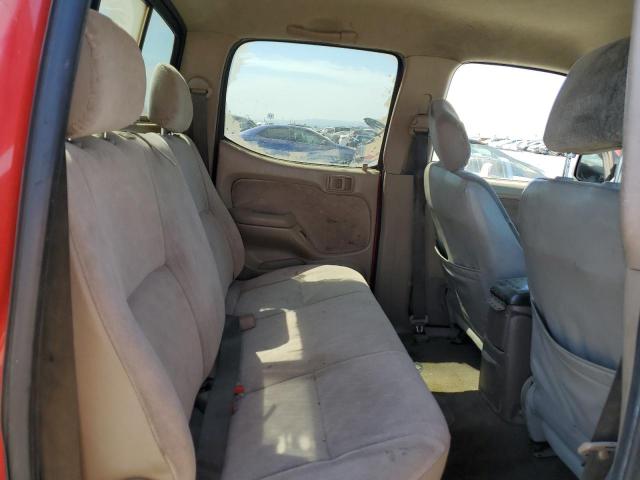 5TEGM92N73Z256172 - 2003 TOYOTA TACOMA DOUBLE CAB PRERUNNER RED photo 10