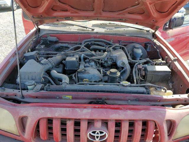 5TEGM92N73Z256172 - 2003 TOYOTA TACOMA DOUBLE CAB PRERUNNER RED photo 11