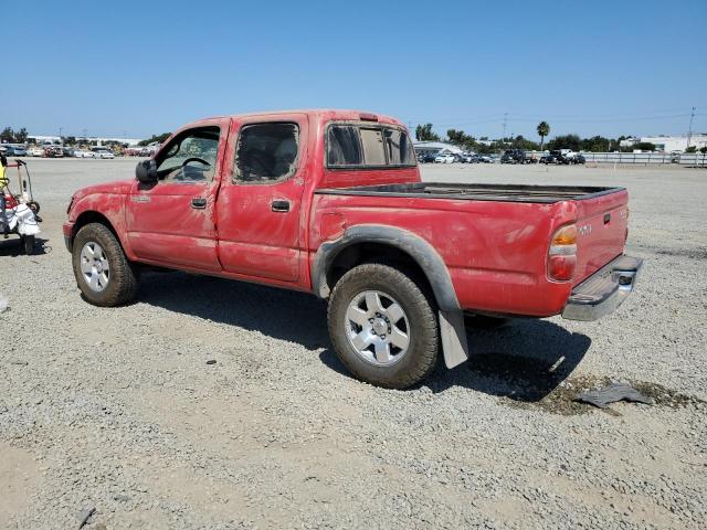 5TEGM92N73Z256172 - 2003 TOYOTA TACOMA DOUBLE CAB PRERUNNER RED photo 2