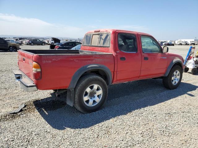 5TEGM92N73Z256172 - 2003 TOYOTA TACOMA DOUBLE CAB PRERUNNER RED photo 3