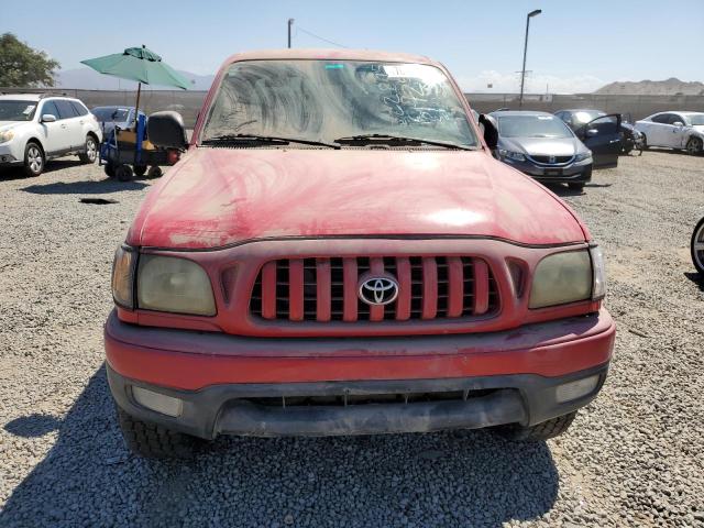 5TEGM92N73Z256172 - 2003 TOYOTA TACOMA DOUBLE CAB PRERUNNER RED photo 5
