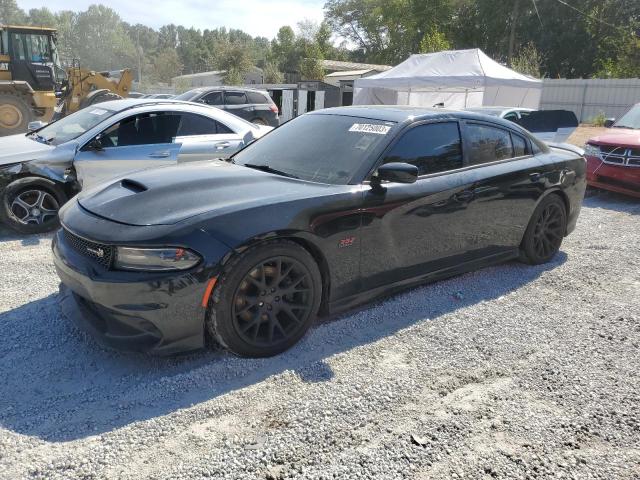 2C3CDXGJ0FH907252 - 2015 DODGE CHARGER R/T SCAT PACK BLACK photo 1