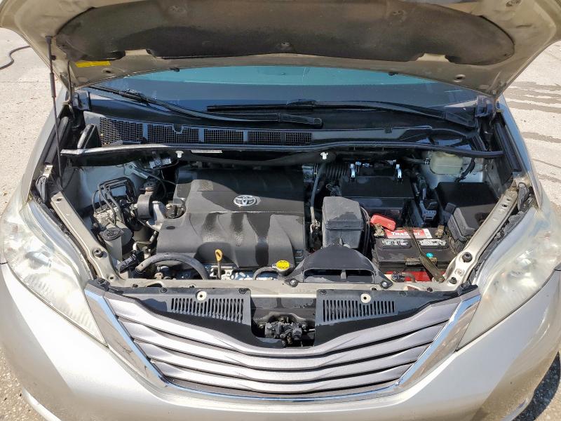 5TDYK3DC3GS727126 - 2016 TOYOTA SIENNA XLE TAN photo 12