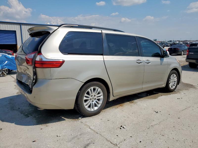 5TDYK3DC3GS727126 - 2016 TOYOTA SIENNA XLE TAN photo 3