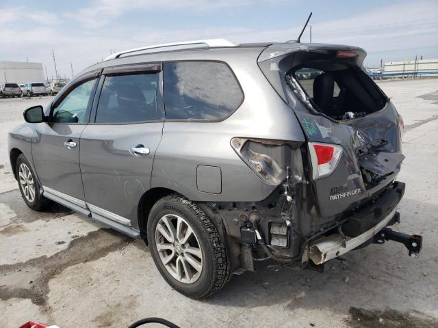 5N1AR2MN3FC616693 - 2015 NISSAN PATHFINDER S GRAY photo 2