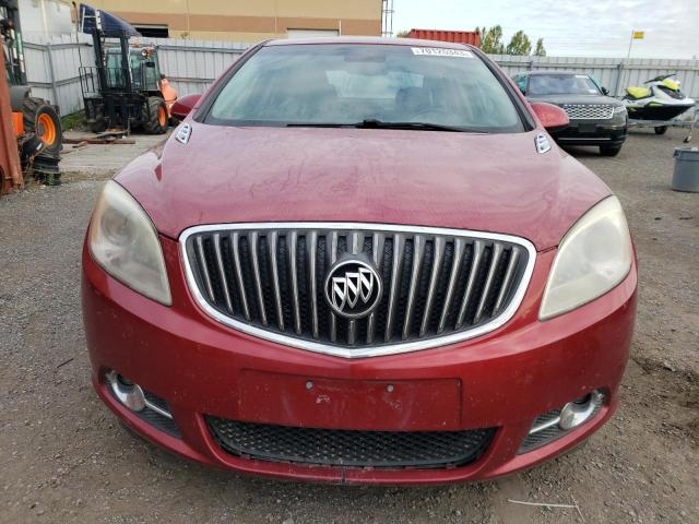 1G4PP5SK6C4221018 - 2012 BUICK VERANO RED photo 5