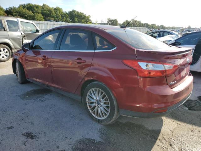 1FADP3J24EL291970 - 2014 FORD FOCUS TITANIUM RED photo 2