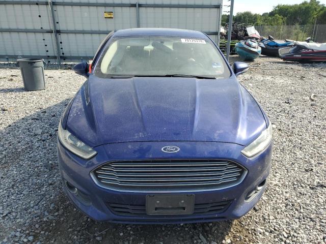 3FA6P0LU9ER193430 - 2014 FORD FUSION SE HYBRID BLUE photo 5