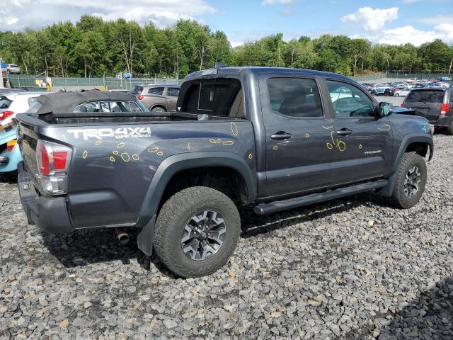 3TMCZ5AN6LM369103 - 2020 TOYOTA TACOMA DOUBLE CAB CHARCOAL photo 3