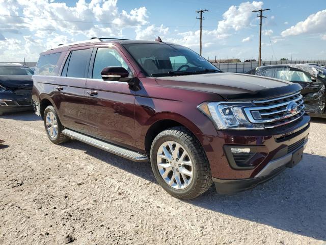 1FMJK1HT0MEA84389 - 2021 FORD EXPEDITION MAX XLT BURGUNDY photo 4