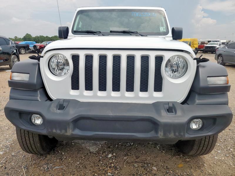 1C4HJXDN4PW545253 - 2023 JEEP WRANGLER SPORT WHITE photo 5