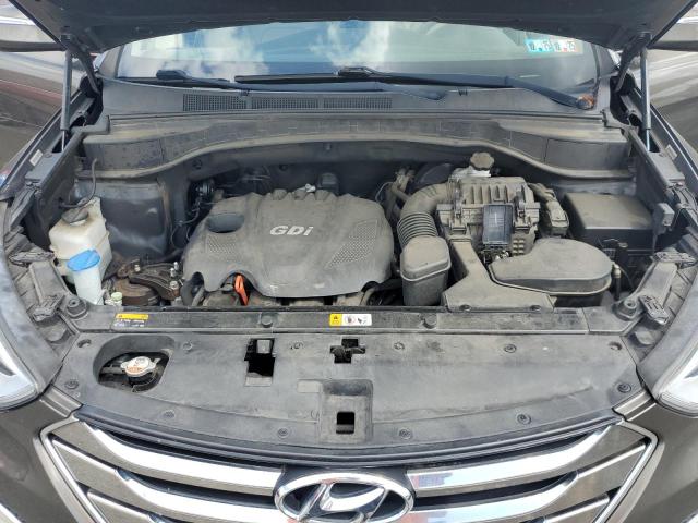 5XYZU3LBXEG188747 - 2014 HYUNDAI SANTA FE S BROWN photo 11