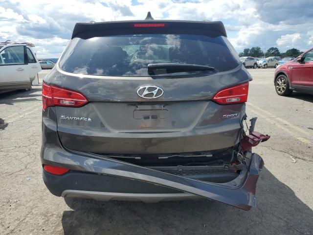 5XYZU3LBXEG188747 - 2014 HYUNDAI SANTA FE S BROWN photo 6