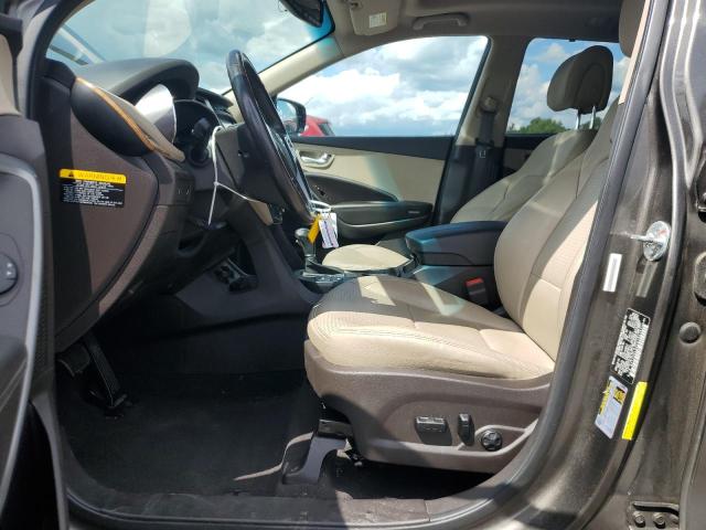 5XYZU3LBXEG188747 - 2014 HYUNDAI SANTA FE S BROWN photo 7