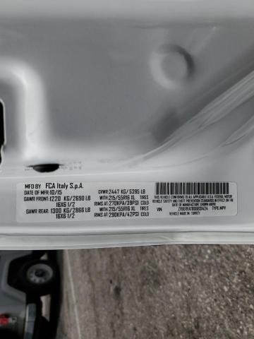 ZFBERFAT8G6B31424 - 2016 RAM PROMASTER CITY Սպիտակ լուսանկար 13