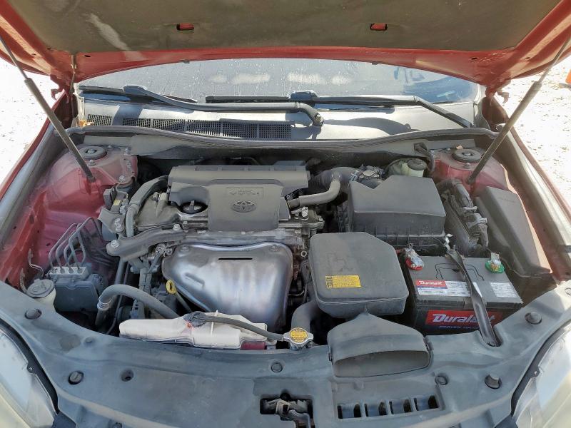 4T1BF1FK9FU966236 - 2015 TOYOTA CAMRY LE RED photo 11