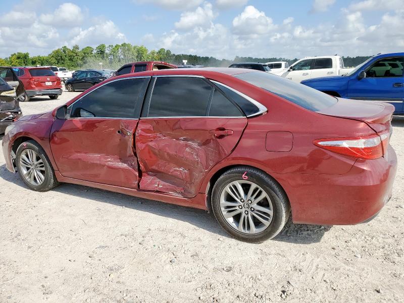 4T1BF1FK9FU966236 - 2015 TOYOTA CAMRY LE RED photo 2