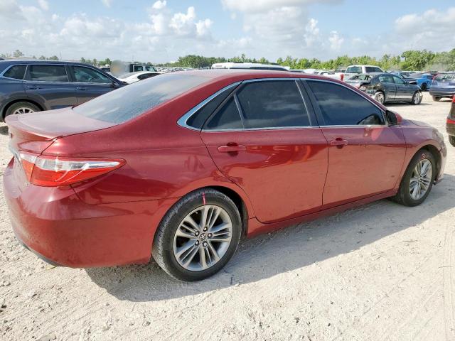 4T1BF1FK9FU966236 - 2015 TOYOTA CAMRY LE RED photo 3