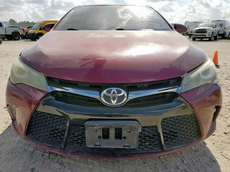 4T1BF1FK9FU966236 - 2015 TOYOTA CAMRY LE RED photo 5