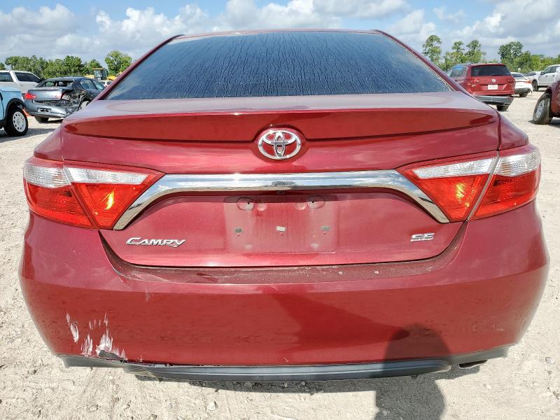 4T1BF1FK9FU966236 - 2015 TOYOTA CAMRY LE RED photo 6