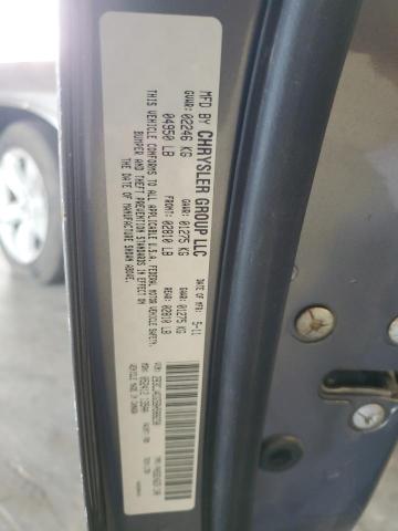 2B3CJ4DG5BH588230 - 2011 DODGE CHALLENGER GRAY photo 12