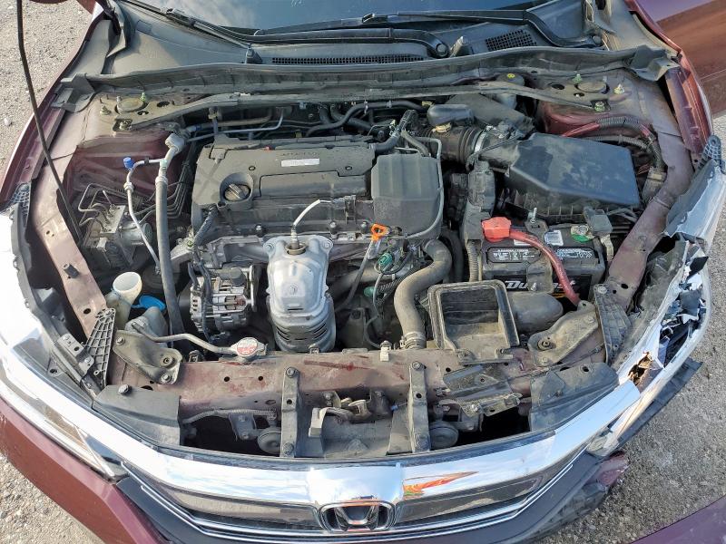 1HGCR2F5XHA083672 - 2017 HONDA ACCORD SPORT 勃艮第红 照片 11