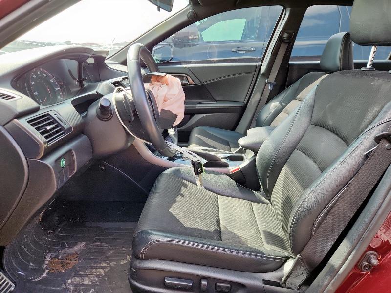 1HGCR2F5XHA083672 - 2017 HONDA ACCORD SPORT 勃艮第红 照片 7