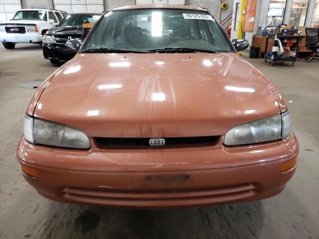 1Y1SK5267VZ423187 - 1997 GEO PRIZM BASE ORANGE photo 5