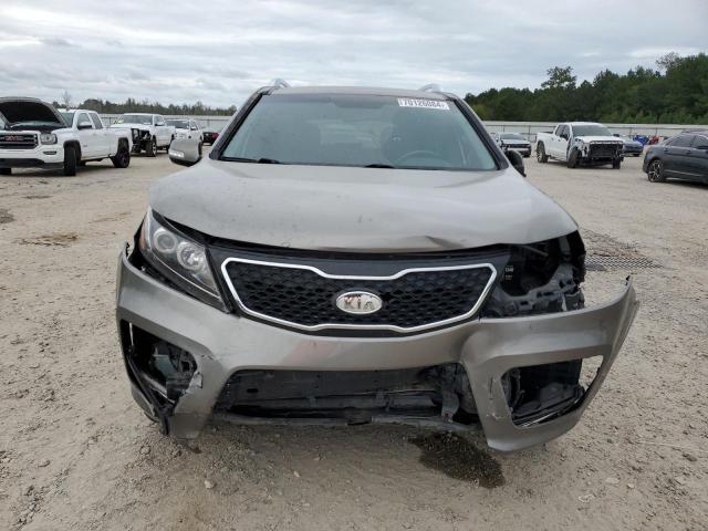 5XYKW4A25DG390771 - 2013 KIA SORENTO SX GRAY photo 5