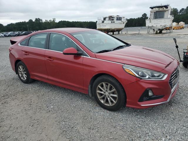 5NPE24AF3KH788384 - 2019 HYUNDAI SONATA SE 勃艮第红 照片 4