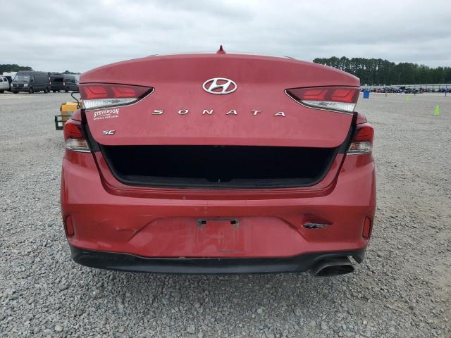 5NPE24AF3KH788384 - 2019 HYUNDAI SONATA SE 勃艮第红 照片 6