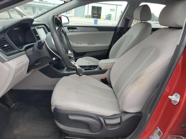 5NPE24AF3KH788384 - 2019 HYUNDAI SONATA SE 勃艮第红 照片 7
