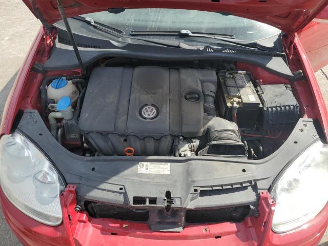 3VWRZ7AJ8AM146994 - 2010 VOLKSWAGEN JETTA SE RED photo 11