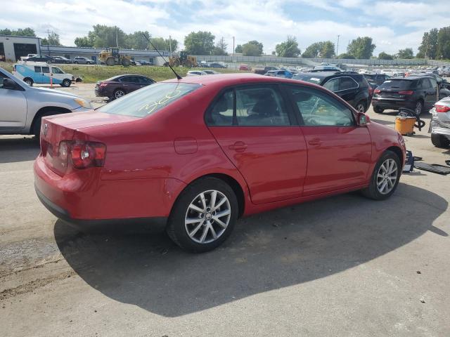 3VWRZ7AJ8AM146994 - 2010 VOLKSWAGEN JETTA SE RED photo 3
