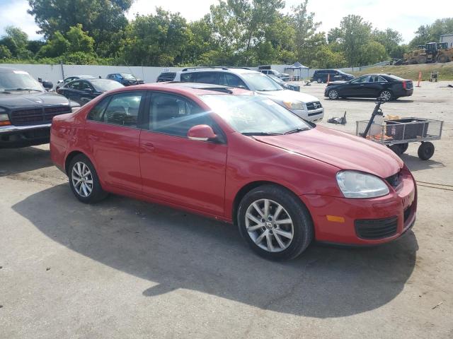 3VWRZ7AJ8AM146994 - 2010 VOLKSWAGEN JETTA SE RED photo 4