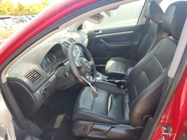 3VWRZ7AJ8AM146994 - 2010 VOLKSWAGEN JETTA SE RED photo 7